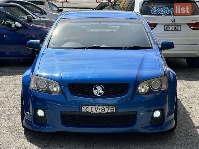 2011 HOLDEN COMMODORE SS-V VE II MY12 SEDAN