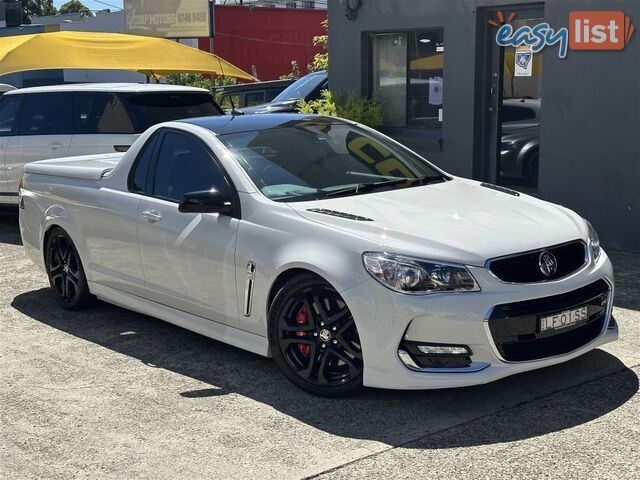 2016 HOLDEN UTE SS-V REDLINE VF II UTILITY