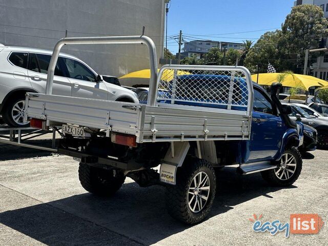 2013 TOYOTA HILUX SR (4X4) KUN26R MY12 UTE TRAY, 2 DOORS, 3 SEATS