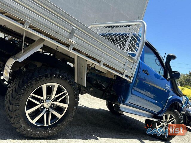 2013 TOYOTA HILUX SR (4X4) KUN26R MY12 UTE TRAY, 2 DOORS, 3 SEATS