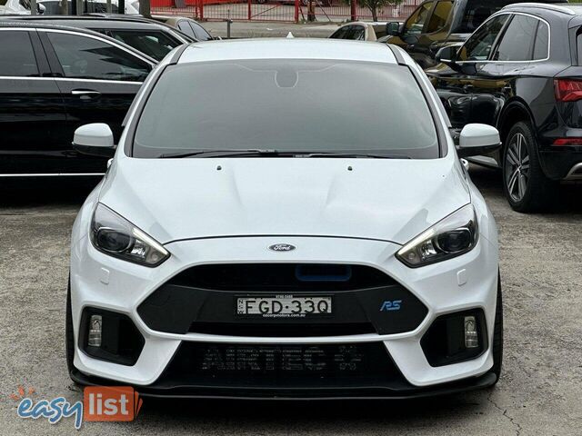 2018 FORD FOCUS RS (5 YR) LZ HATCH, 5 DOORS, 5 SEATS