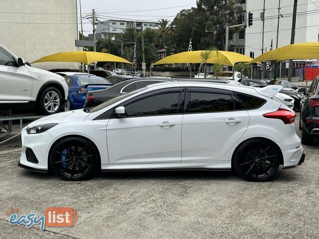 2018 FORD FOCUS RS (5 YR) LZ HATCH, 5 DOORS, 5 SEATS