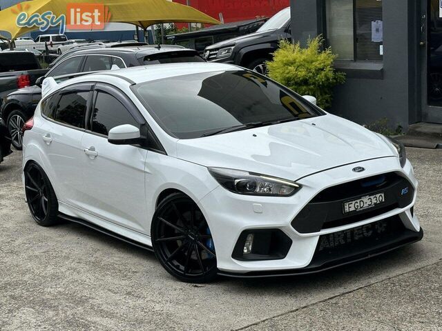 2018 FORD FOCUS RS (5 YR) LZ HATCH, 5 DOORS, 5 SEATS