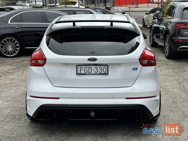 2018 FORD FOCUS RS 5 YR LZ HATCH