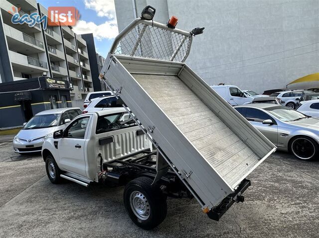 2013 FORD RANGER XL 2.2 HI-RIDER 4X2 PX CAB CHASSIS