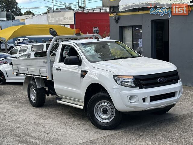 2013 FORD RANGER XL 2.2 HI-RIDER 4X2 PX CAB CHASSIS
