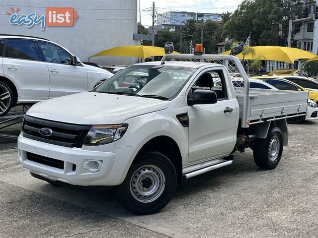 2013 FORD RANGER XL 2.2 HI-RIDER 4X2 PX CAB CHASSIS