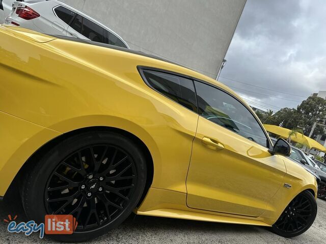 2017 FORD MUSTANG FASTBACK GT 5.0 V8 FM MY17 COUPE