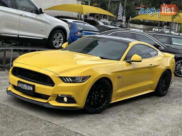 2017 FORD MUSTANG FASTBACK GT 5.0 V8 FM MY17 COUPE