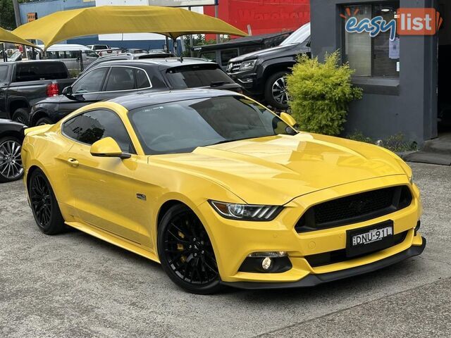 2017 FORD MUSTANG FASTBACK GT 5.0 V8 FM MY17 COUPE