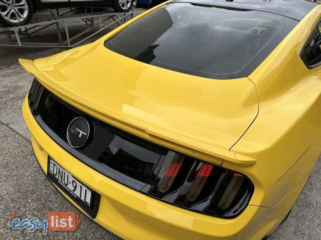 2017 FORD MUSTANG FASTBACK GT 5.0 V8 FM MY17 COUPE