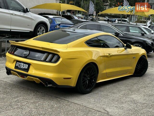 2017 FORD MUSTANG FASTBACK GT 5.0 V8 FM MY17 COUPE, 2 DOORS, 4 SEATS