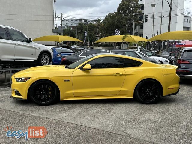 2017 FORD MUSTANG FASTBACK GT 5.0 V8 FM MY17 COUPE