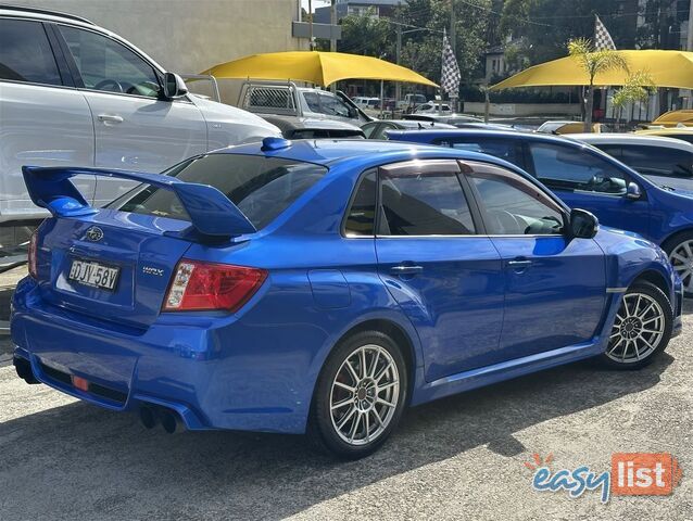 2011 SUBARU WRX AWD MY12 SEDAN