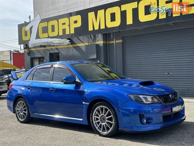 2011 SUBARU WRX AWD MY12 SEDAN