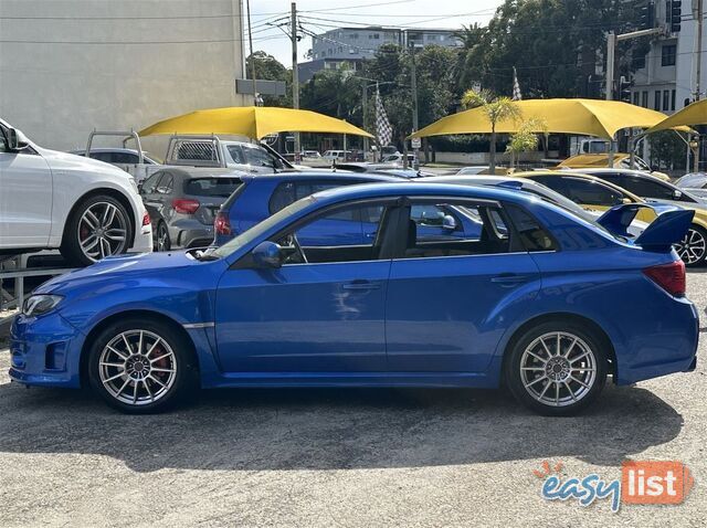2011 SUBARU WRX AWD MY12 SEDAN