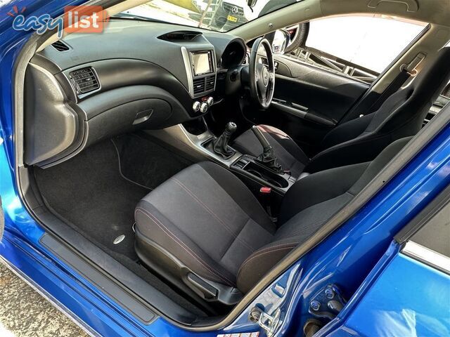 2011 SUBARU WRX AWD MY12 SEDAN
