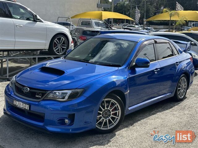 2011 SUBARU WRX AWD MY12 SEDAN