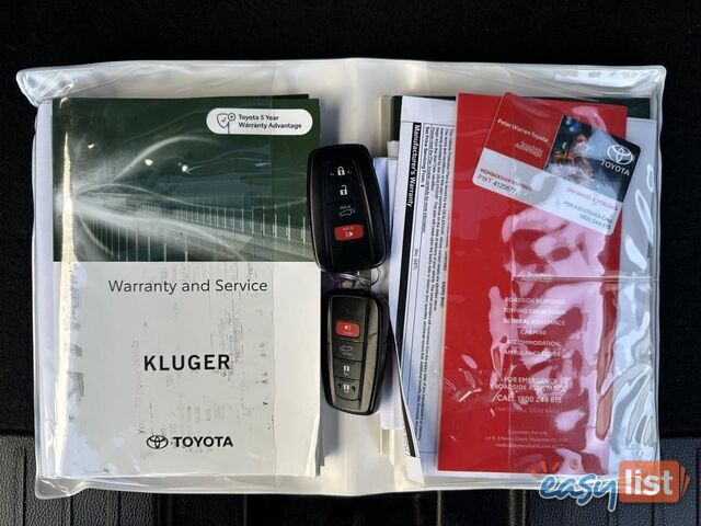 2022 TOYOTA KLUGER GRANDE AWD GSU75R WAGON
